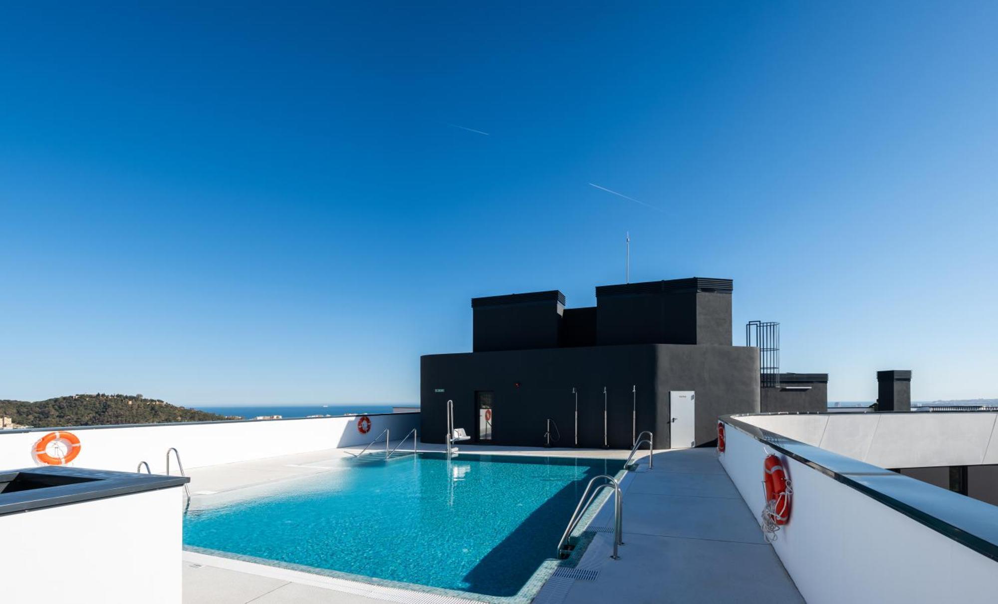Urban Sky Apartment Малага Экстерьер фото